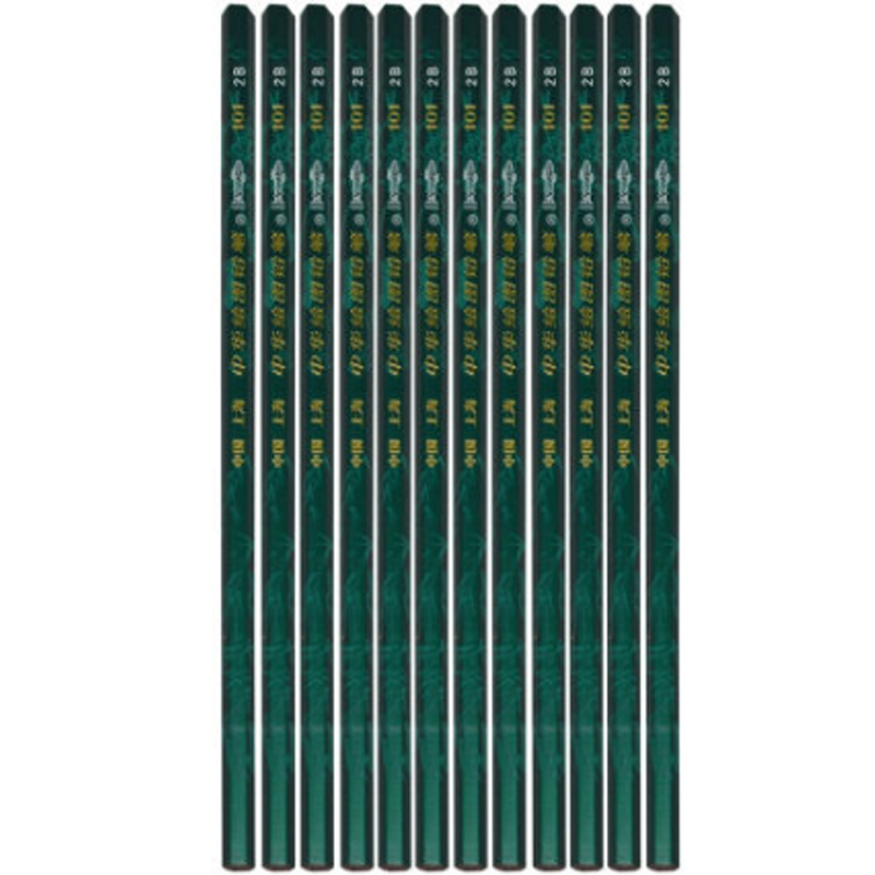 中华/ 101 2b 绘图铅笔/考试铅笔 12支/盒